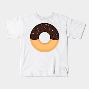 Half Frosted Doughnut Kids T-Shirt